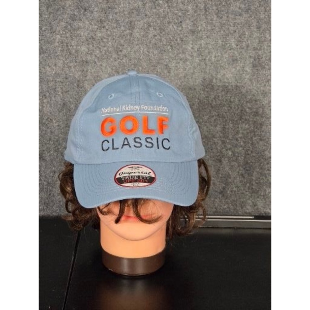 Imperial National‎ Kidney Foundation Golf Classic Blue Adjustable Cap Mens OS